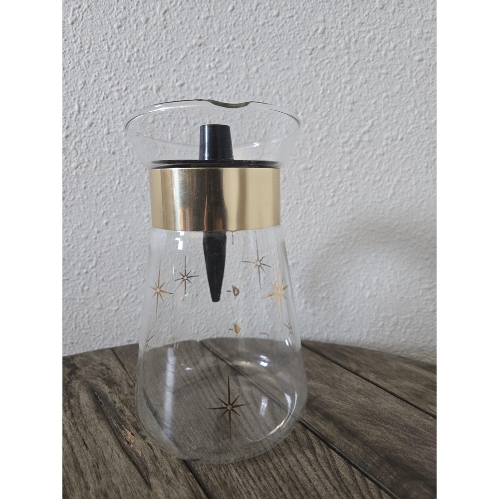 Vintage Corning 1960s Atomic Star Burst 6 Cup Coffee Pot Juice Carafe MCM Retro - Picture 2 of 11